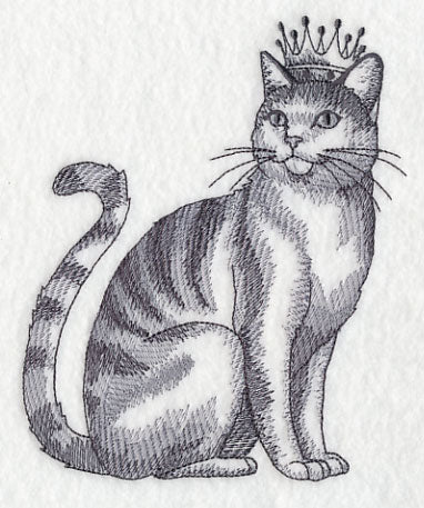 Cat in Crown - Image 2