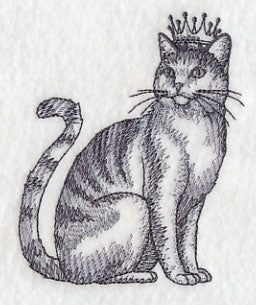 Cat in Crown - Image 3