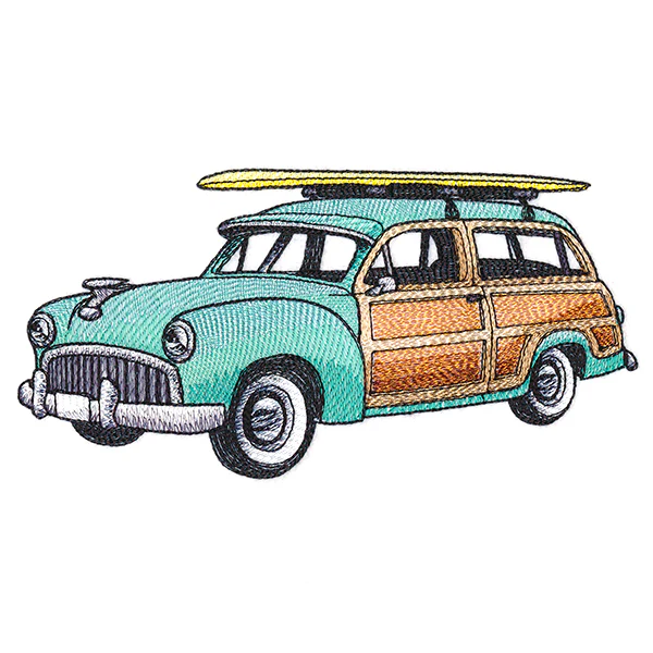 Catch A Wave Retro Car - Image 7