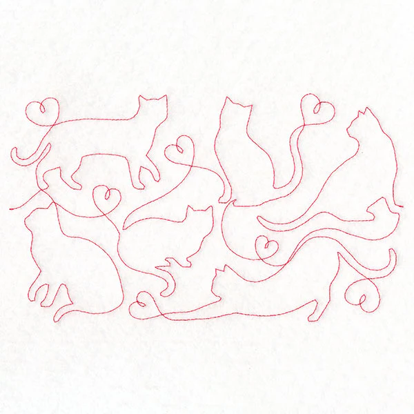 Cat's Meow (Edge-to-Edge Quilting) - Image 2