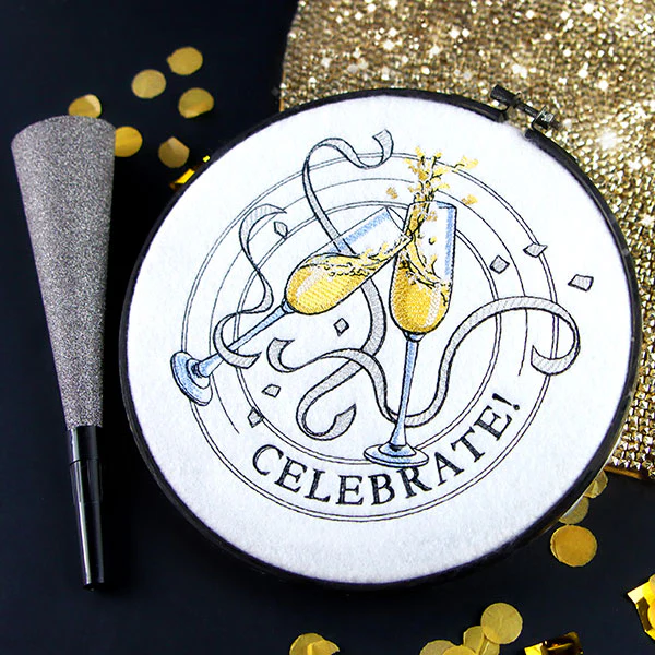 Celebrate Champagne Stamp - Image 8