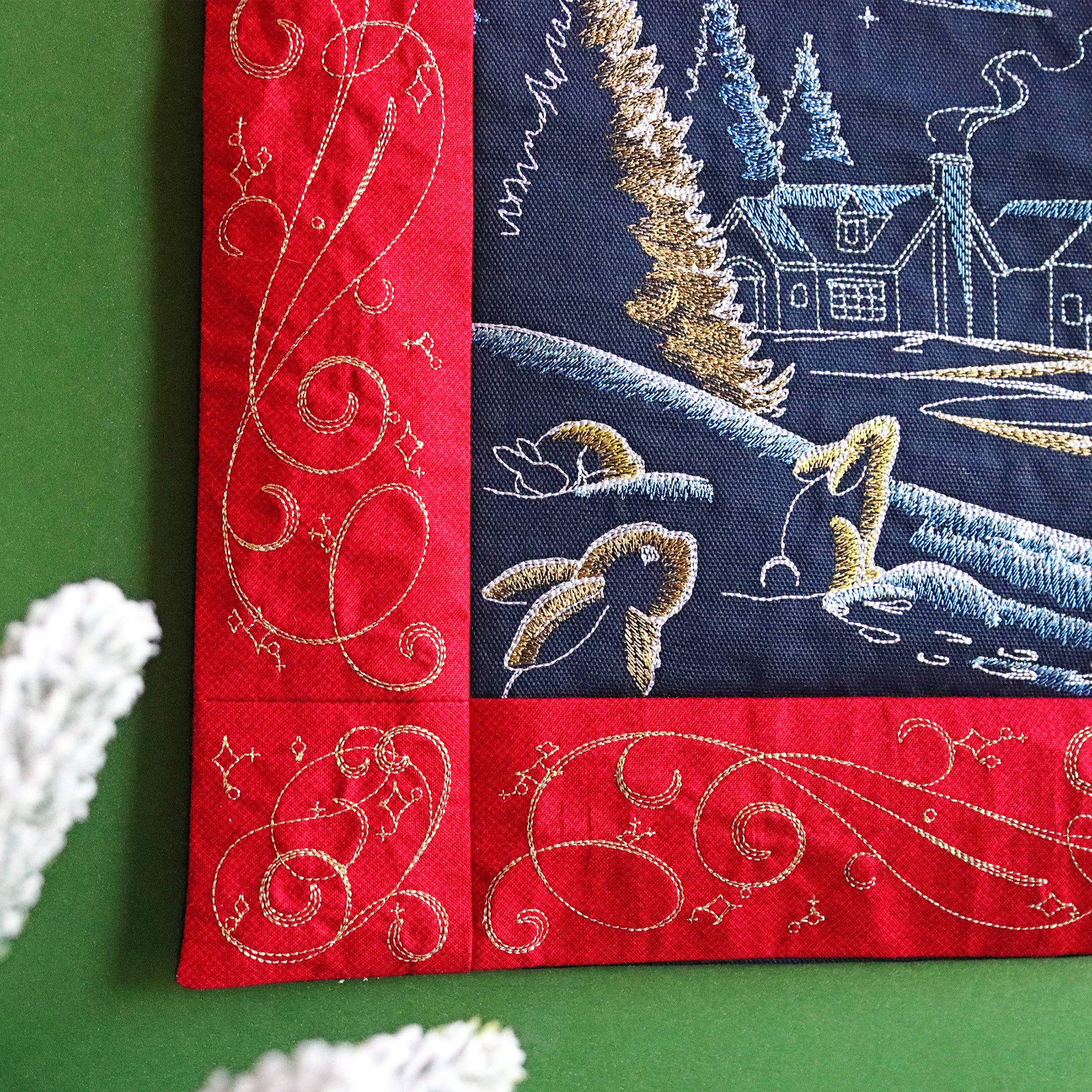 Celestial Christmas Swirls Frame - Image 8