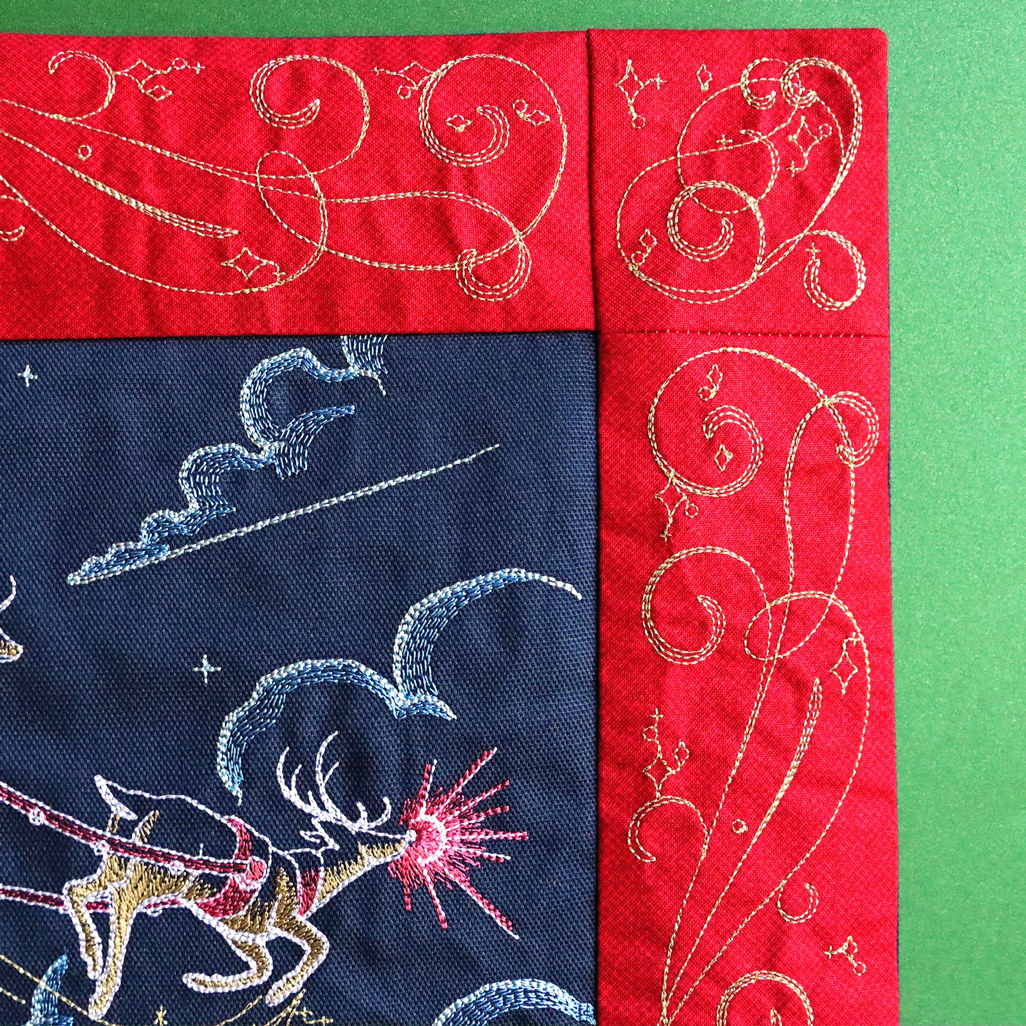 Celestial Christmas Swirls Frame - Image 9