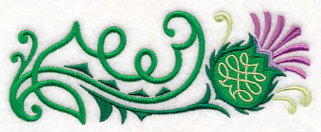 Celtic Knot Thistle Border - Image 4