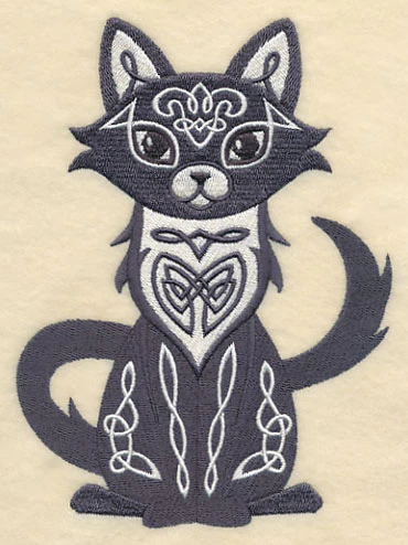 Celtic Knotwork Cat - Image 2