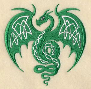 Celtic Knotwork Dragon - Image 3