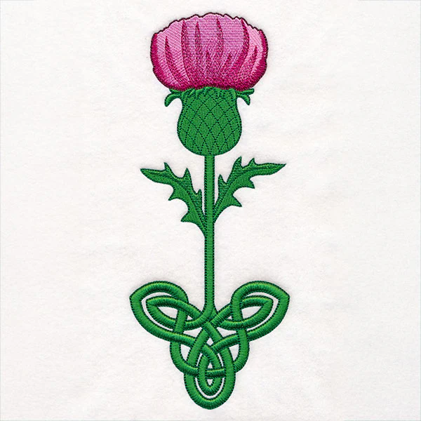 Celtic Knotwork Florals - Thistle - Image 6