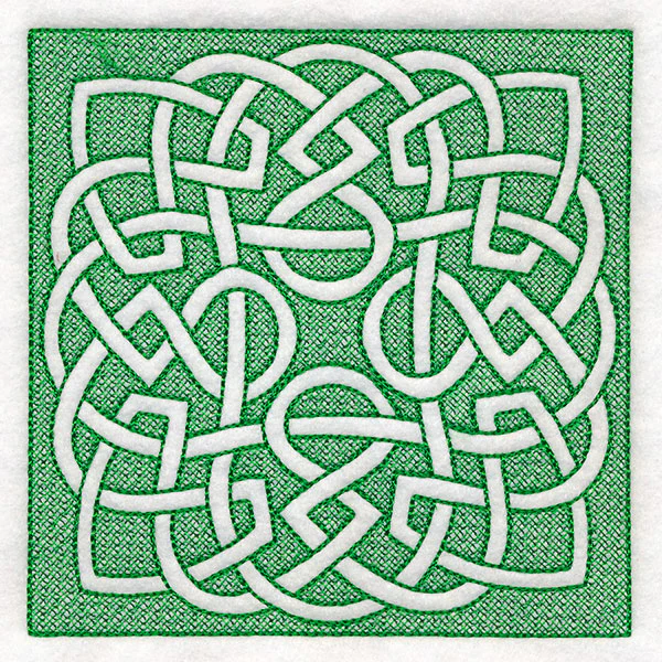 Celtic Knotwork Square 1 (Trapunto) - Image 4