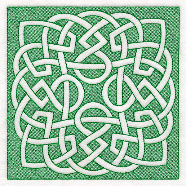 Celtic Knotwork Square 1 (Trapunto) - Image 5