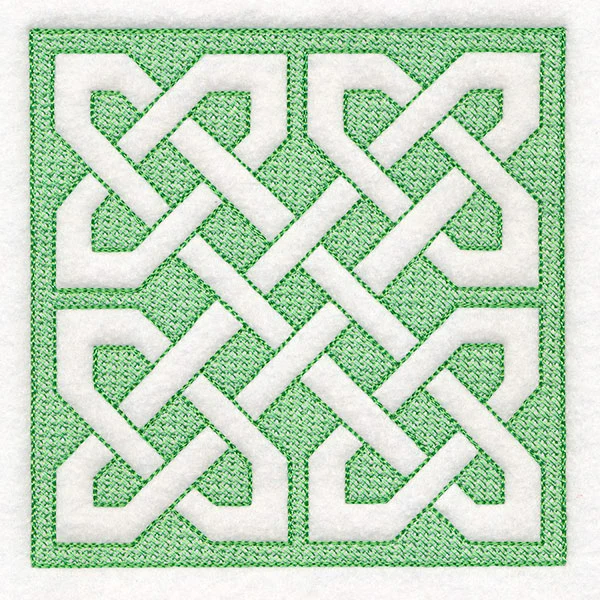 Celtic Knotwork Square 2 (Trapunto) - Image 4