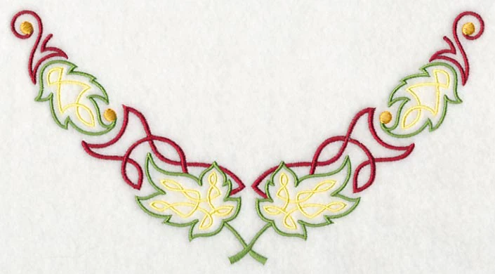 Celtic Maple Neckline (V-Neck)