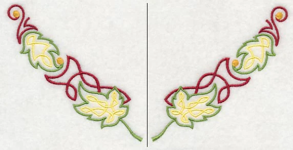 Celtic Maple Neckline (V-Neck) (Split) - Image 2