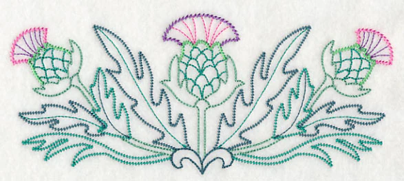 Celtic Thistle Border (Vintage) - Image 6