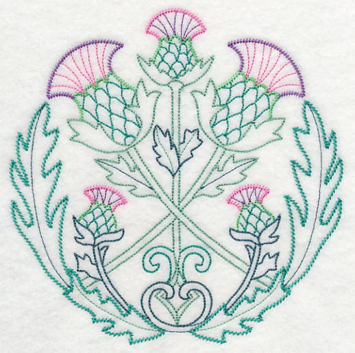 Celtic Thistle Circle (Vintage) - Image 2