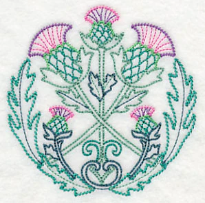 Celtic Thistle Circle (Vintage) - Image 5