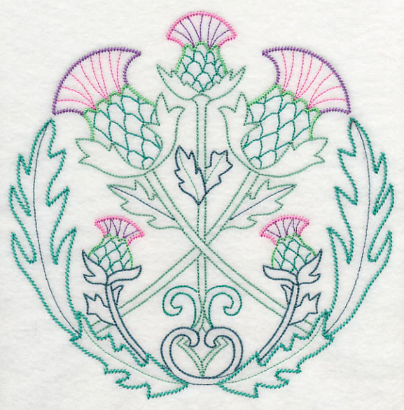 Celtic Thistle Circle (Vintage) - Image 6