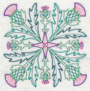 Celtic Thistle Square (Vintage) - Image 4