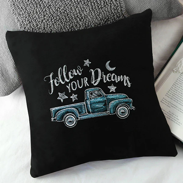 Chalkboard Dreams Retro Truck - Image 8