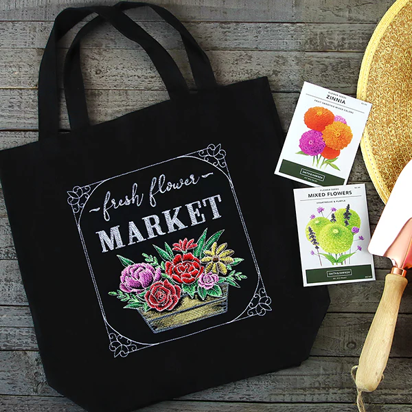 Chalkboard Flower Market Sign - Image 6