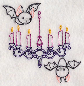Chandelier and Bats (Vintage) - Image 5