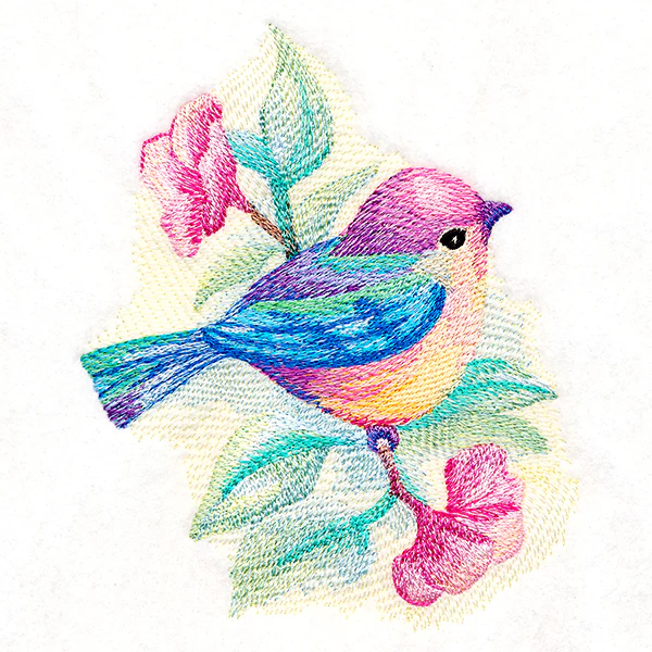 Charming Bird in Watercolor - Image 5
