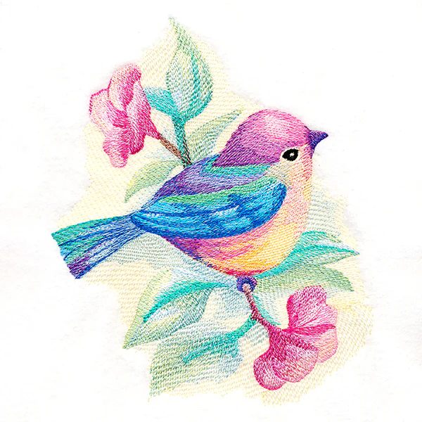 Charming Bird in Watercolor - Image 7