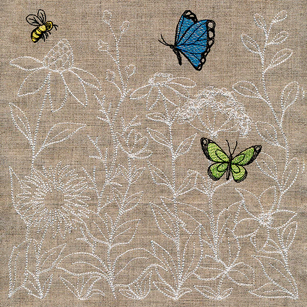Charming Botanical Gems Square - Image 5