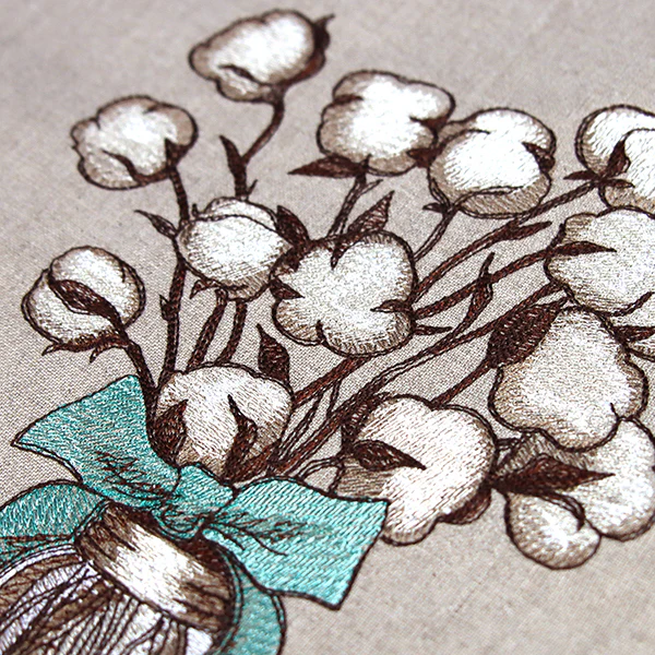 Charming Cotton Bouquet - Image 8