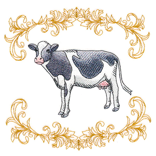 Charming Cow in Filigree - Image 5
