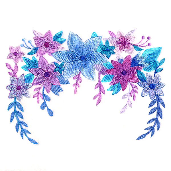 Charming Floral Swag - Image 3