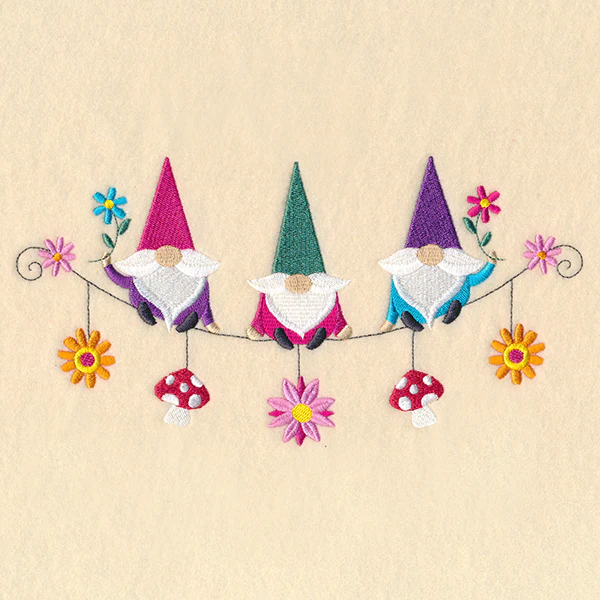 Charming Gnomes Clothesline - Image 2