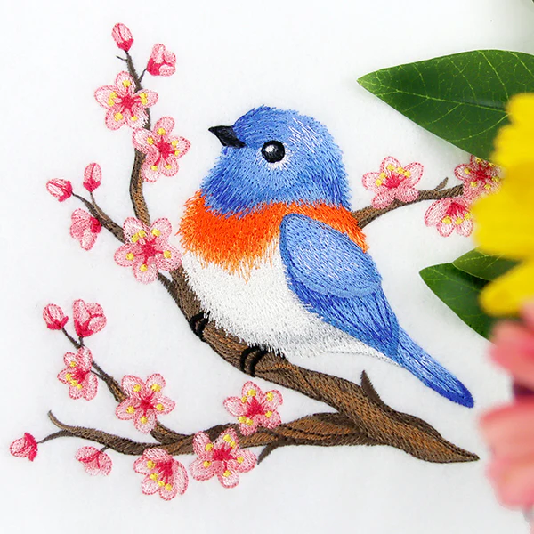 Charming Little Blue Bird - Image 2