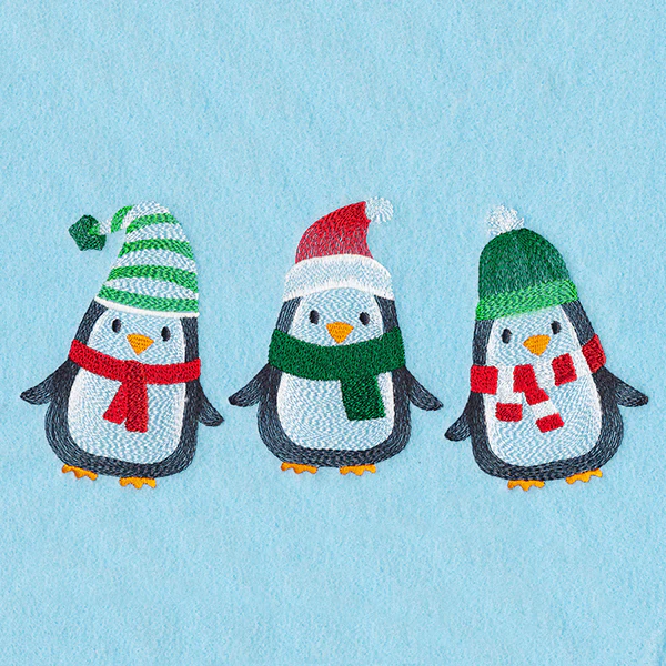 Charming Penguin Trio - Image 2