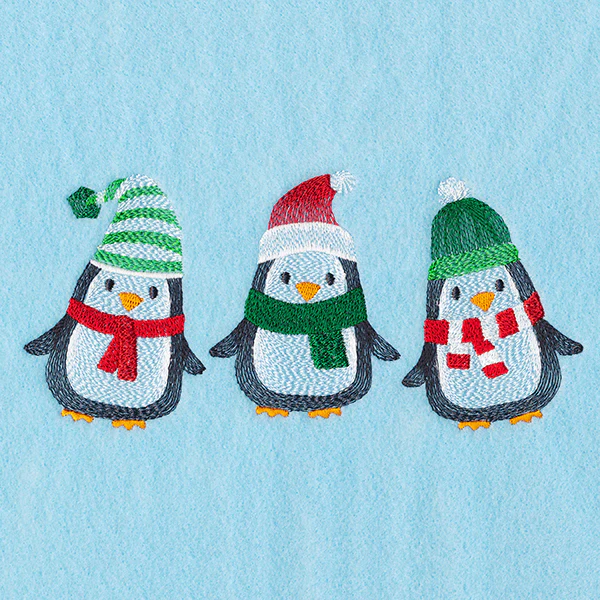 Charming Penguin Trio - Image 3