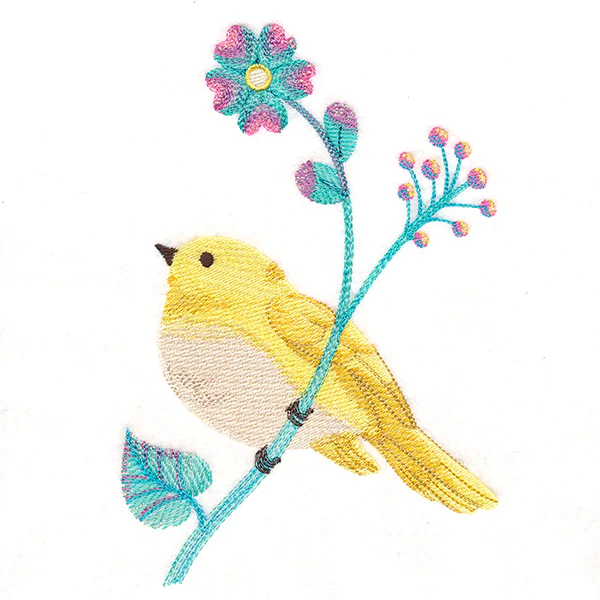 Cheerful Bird in Watercolor - Image 3