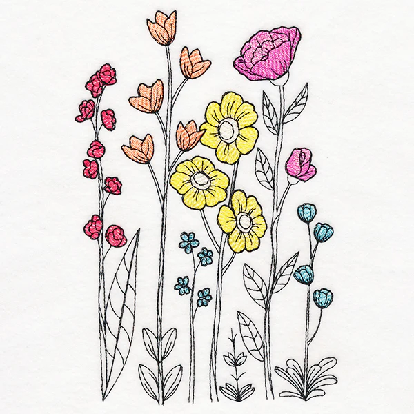 Cheerful Botanicals in Watercolor - Image 2