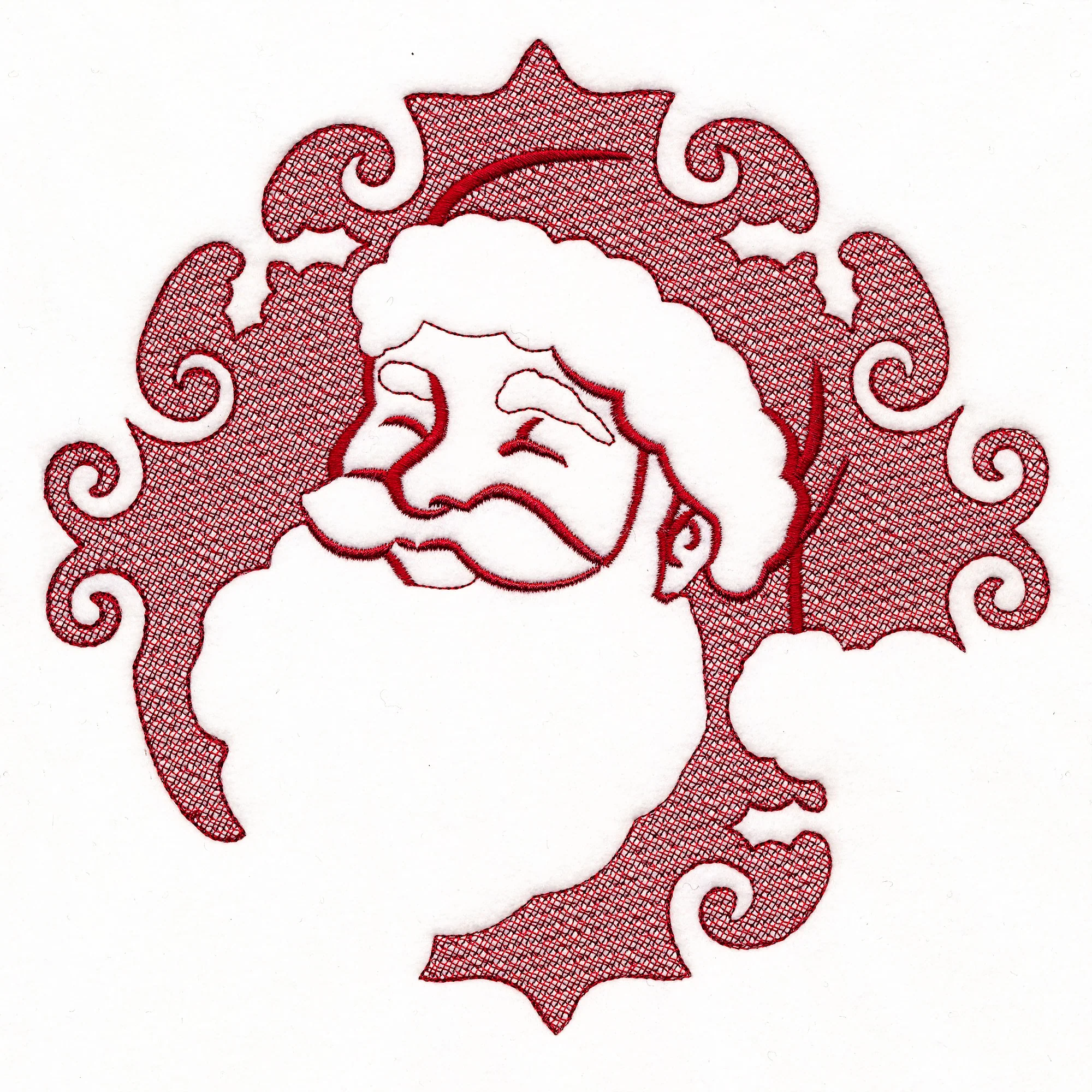 Cheerful Santa (Embossed) - Image 2