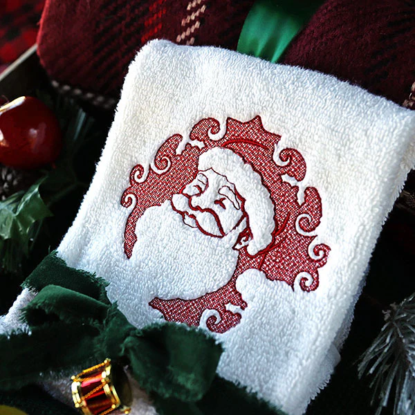 Cheerful Santa (Embossed) - Image 4