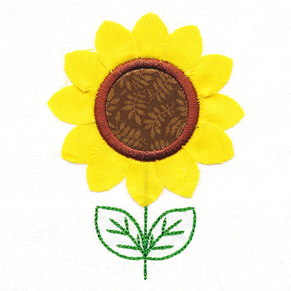 Cheery Sunflower (Crafty Cut Applique) - Image 3