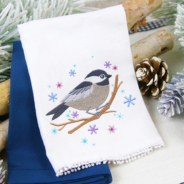 Cheery Winter Chickadee - Image 8