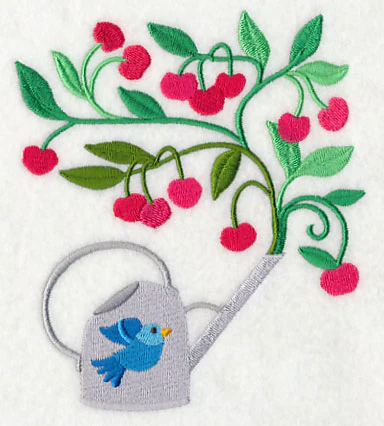 Cherries and Watering Can - Image 3