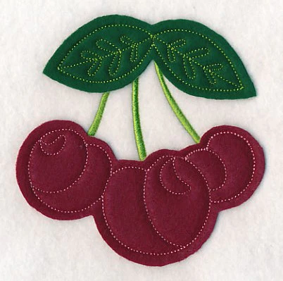 Cherries (Crafty Cut Applique) - Image 3