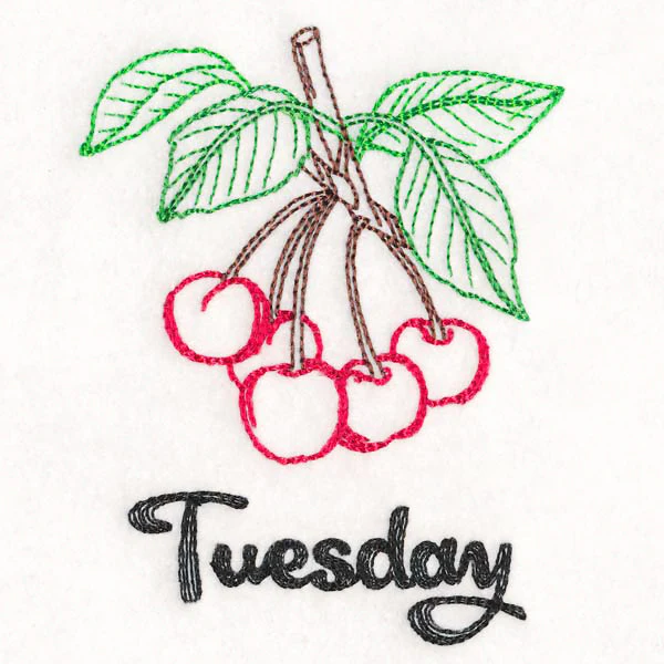 Cherries on Tuesday (Vintage) - Image 2