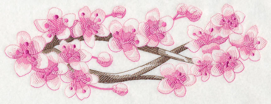 Cherry Blossom Beauty Border - Image 5