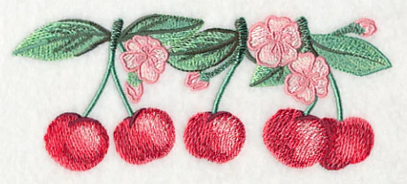 Cherry Blossoms Border in Watercolor - Image 4