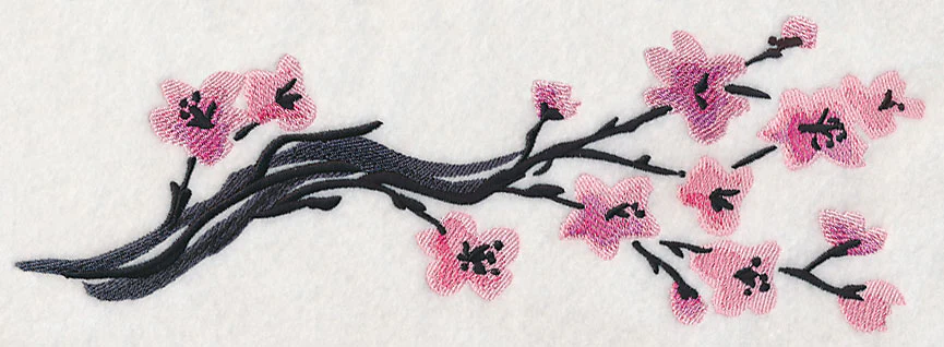Cherry Blossoms in Bloom Branch - Image 5