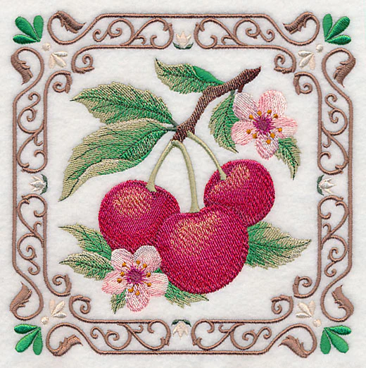 Cherry Fruit Tile - Image 2