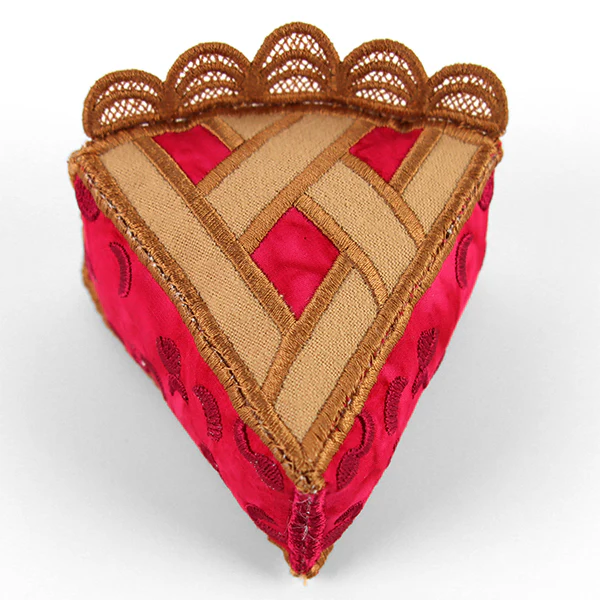 Cherry Pie Slice Pincushion (In-the-Hoop) - Image 2