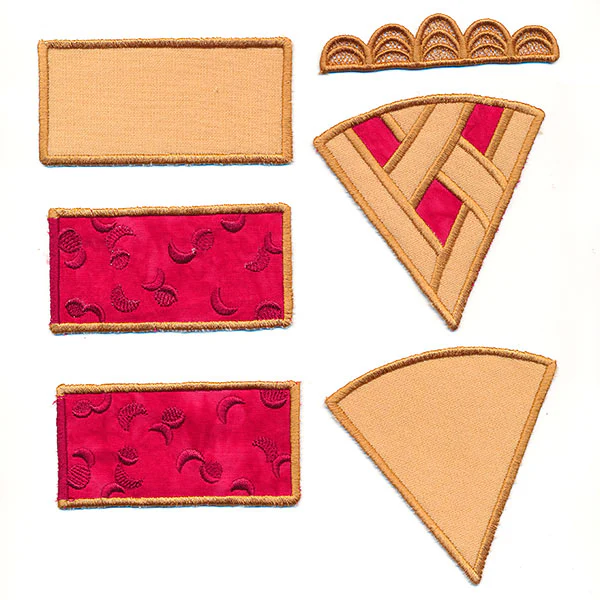 Cherry Pie Slice Pincushion (In-the-Hoop) - Image 3