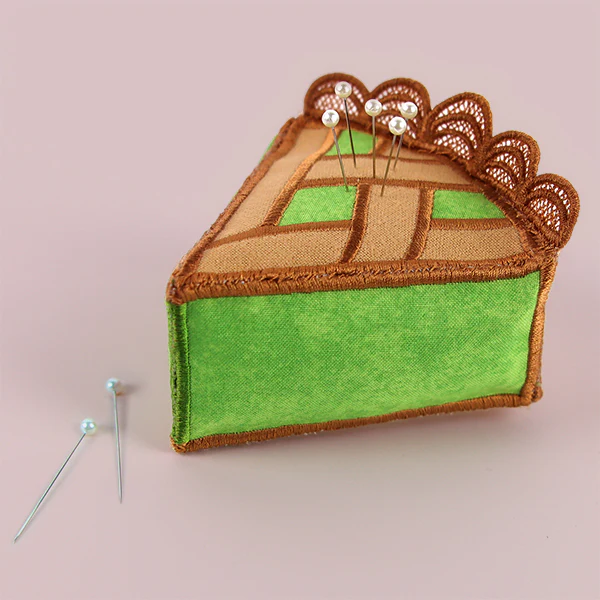 Cherry Pie Slice Pincushion (In-the-Hoop) - Image 5
